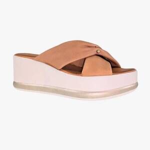 NEW ATELIERS women's corinne sandal in tan